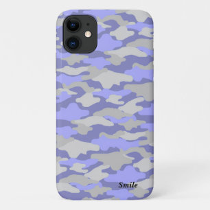 Name Customization Camo Gray Case-Mate iPhone Case
