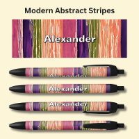 Name - Earth Colours Autumn Tones Abstract Stripes