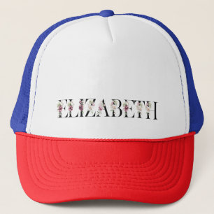 Name Elizabeth Trucker Hat