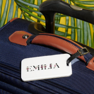 Name Emilia Luggage Tag