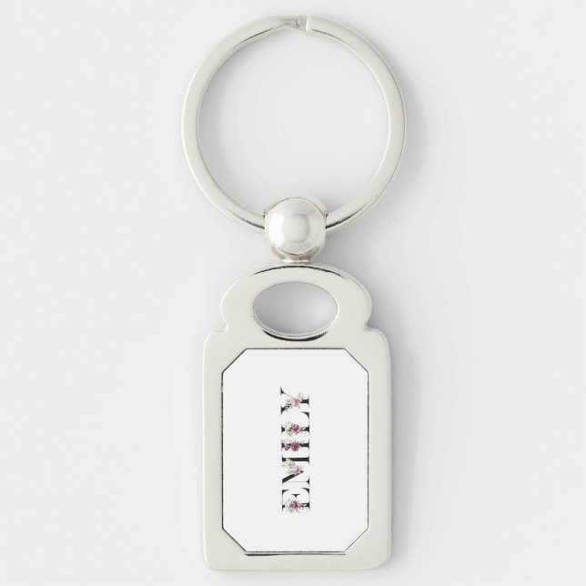 Name Emily Key Ring (Front)