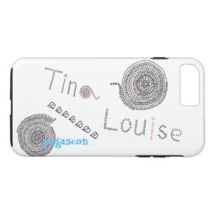 Name entering of Tina girl iPhone 8 Plus/7 Plus Case