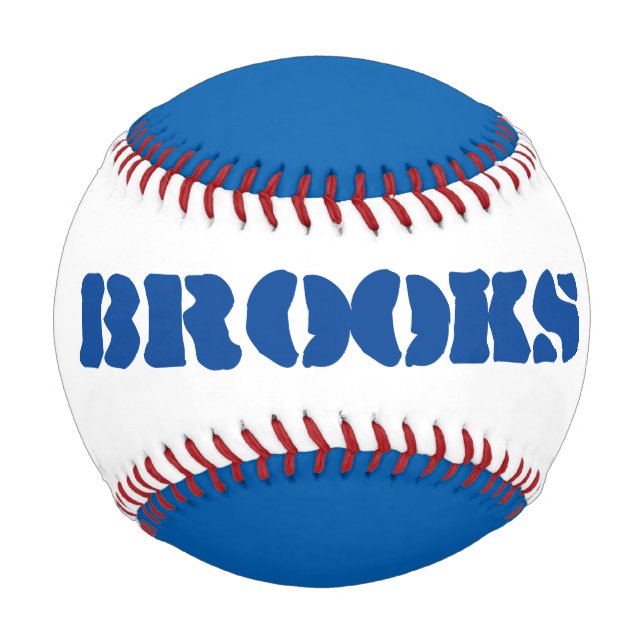 NAME GAME CUSTOMIZABLE BASEBALL (Front)