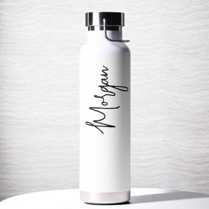 Name Hand Scripted Bachelorette Bridal Party Water Bottle