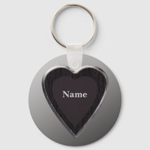Name Heart Keychain - Template