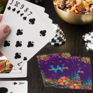 Name “Inspirivity” Dragonfly Playing Cards