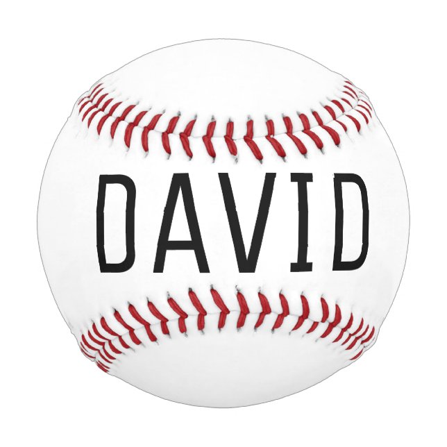 Name it David Baseball Ball (Front)