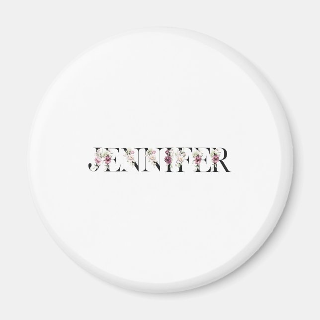 Name Jennifer Magnet (Front)