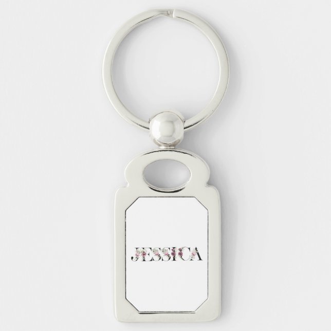 Name Jessica. Key Ring (Front)