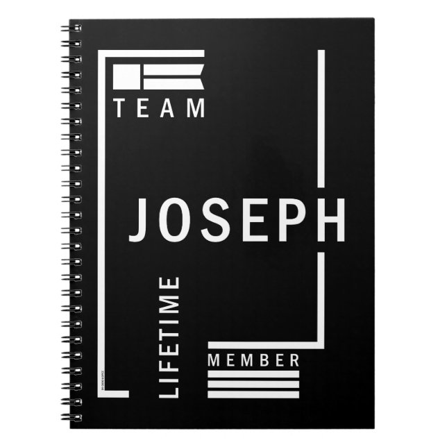 Name Joseph Notebook (Front)