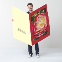 Name JUMBO GIANT HUGE BIG Elegant Rose Birthday