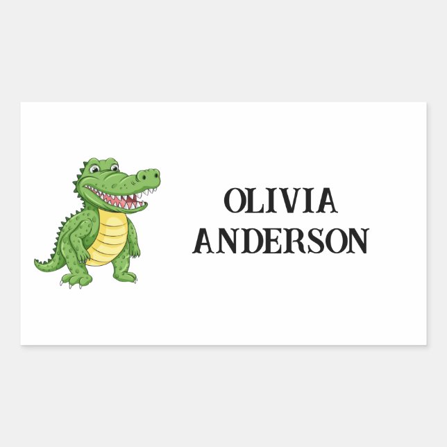 Name Labels for School Supplies Personalised Name  (Front)