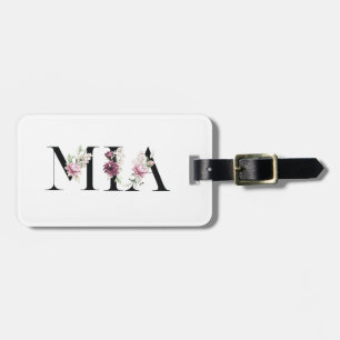 Name Mia Luggage Tag