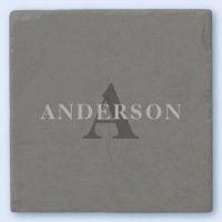 Name & Monogram | Dark Grey