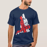 Name & Number Back Print England Soccer T-Shirt<br><div class="desc">Customise this t-shirt with your own name and number! You can change the style of t-shirt by clicking the 'See All Styles' button, on the above panel on the right hand side of the page, and picking from a wide range of t-shirts for adults and children, as well as hoodies,...</div>