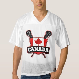 Name & Number Canada Lacrosse Jersey