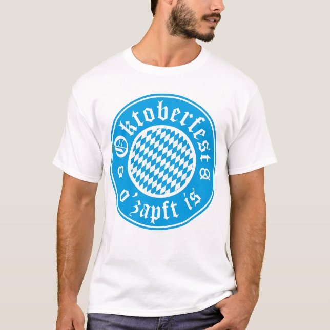 Name & Number Oktoberfest Germany T-Shirt (Front)