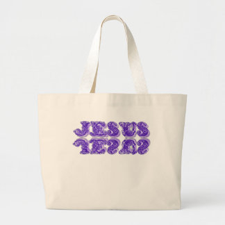Name of Jesus Name above all names  Large Tote Bag