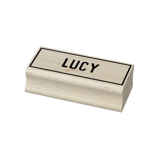 Name of Lucy Rubber Stamp (Stamp)
