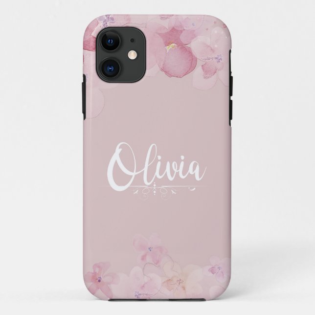 Name Olivia Case-Mate iPhone Case (Back)