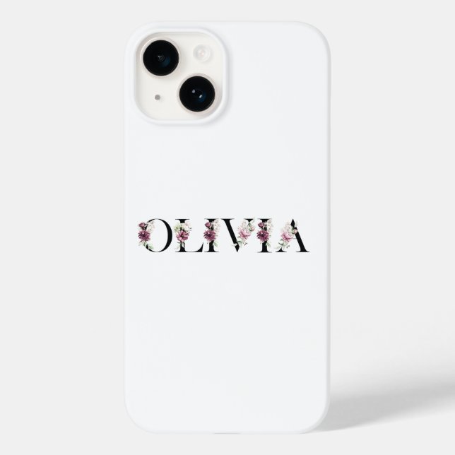 Name Olivia Case-Mate iPhone Case (Back)