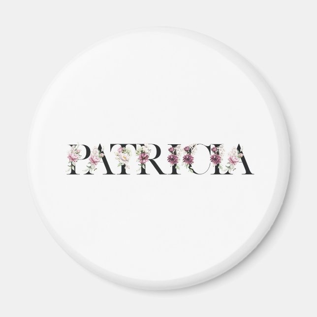  Name Patricia Magnet (Front)