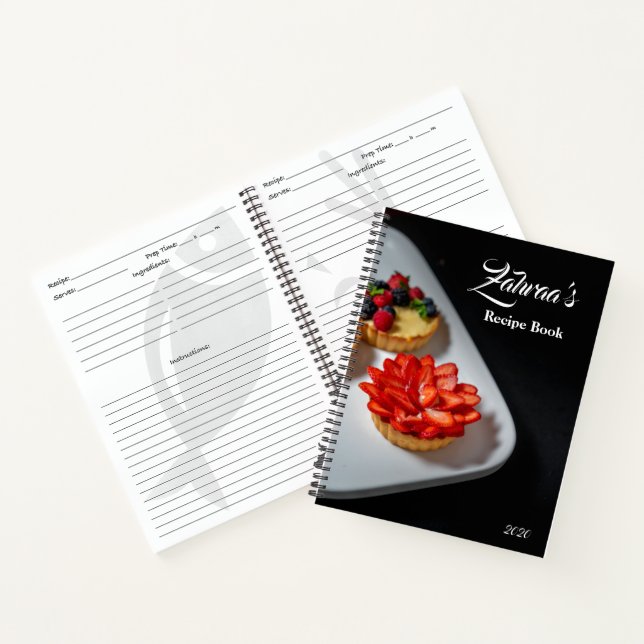 Name Personalised Recipe Book (Inside)