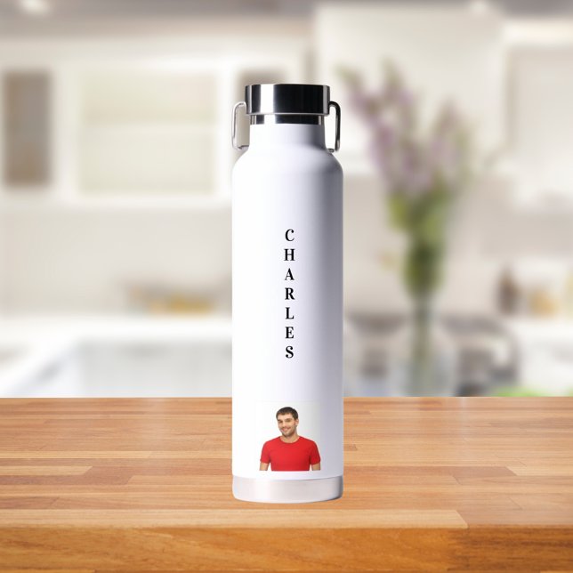 Name photo white guy water bottle (Creator Uploaded)