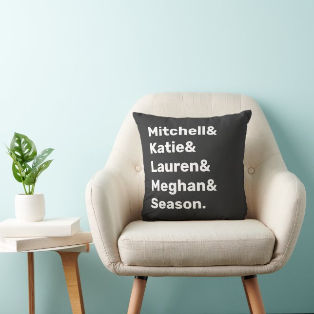 Name pillow (Chair)