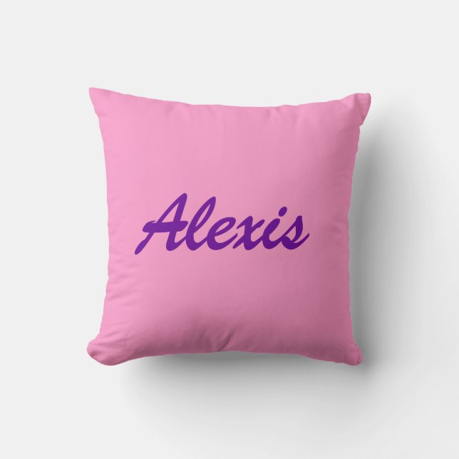 Name Pillow ! Make your Own! (Front)