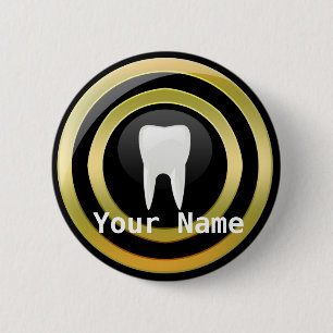 Name pin modern dental hygienist name pin