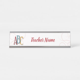 Name Plate - ABC