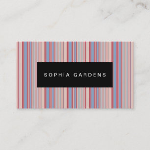 Name Plate - Stripes 310515 (12) Business Card