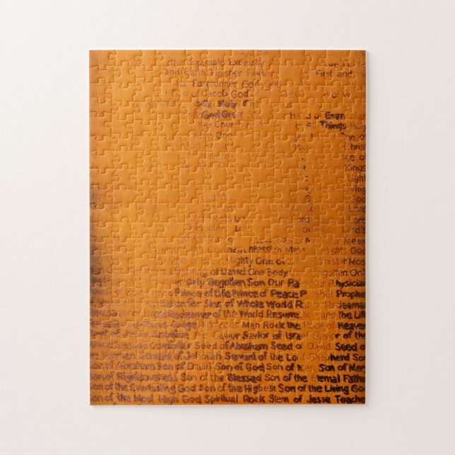 "Name" Puzzle (Vertical)