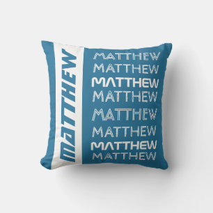 Name Repeating custom pillows