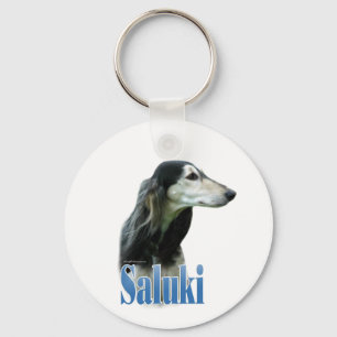 Name Saluki  Key Ring