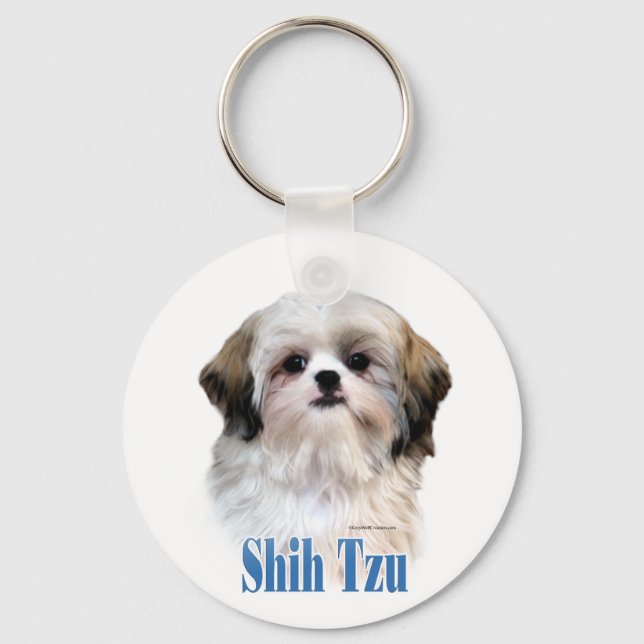 Name Shih Tzu  Key Ring (Front)