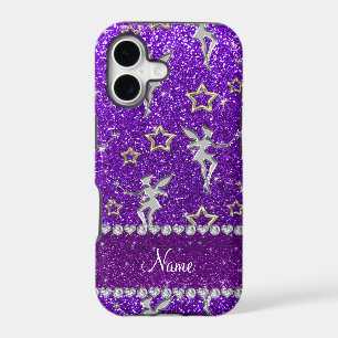 name silver fairy gold stars indigo purple glitter