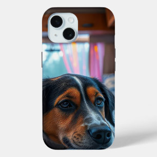 Name: Sleeping Dog Dreams iPhone 15 Case