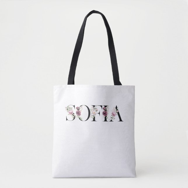 Name Sofia. Tote Bag (Front)