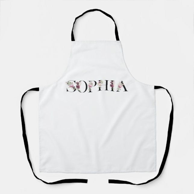 Name Sophia Apron (Front)