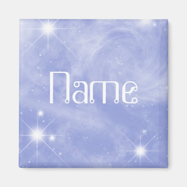 Name Starry Magnet Template (Front)
