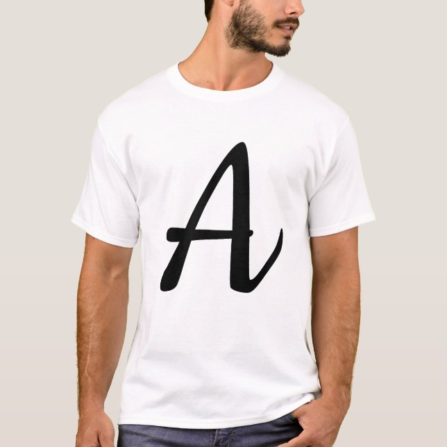 Name starting with A T-Shirt (Front)
