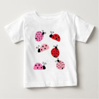 Name Sweet Cute Pink Red Ladybug Cartoon