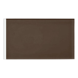 Name Tag Large Rectangle Glossy Custom