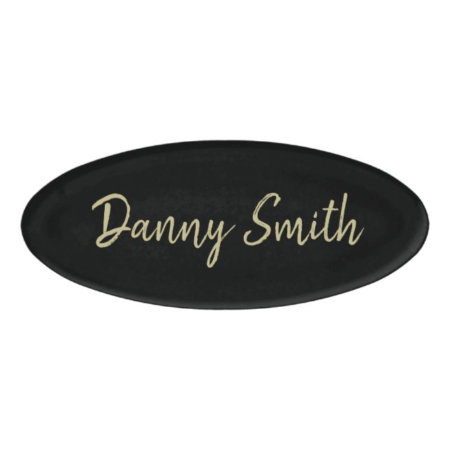 Name Tag Personalised  (Front)