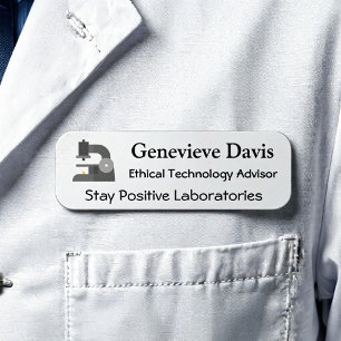 Name Tag Small Business Employee Badge