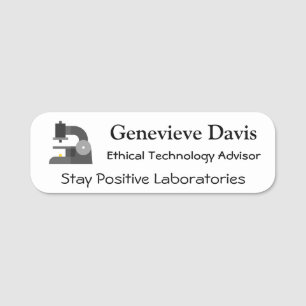 Name Tag Small Business Employee Badge