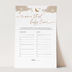 Name That Baby Tune Twinkle Star Baby Shower Game