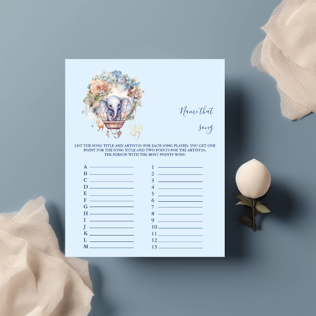 Name that  song Baby Shower Game (Creator Uploaded)